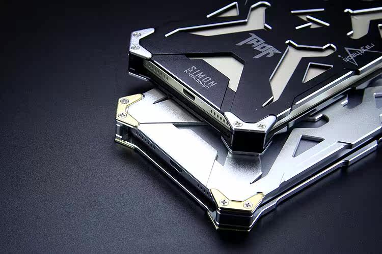 SIMON THOR Aviation Aluminum Alloy Shockproof Armor Metal Case Cover for Huawei Honor 7 & Honor 7i