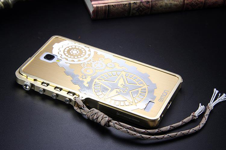SIMON Mechanical Arm Trigger Aluminum Alloy Metal Bumper Outdoor Case Cover for Xiaomi Redmi Note