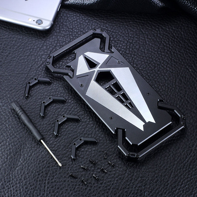 S.CENG Spider-Man Shockproof Aerospace Aluminum Metal Shell Case Cover for Apple iPhone 6S Plus/6 Plus & iPhone 6S/6