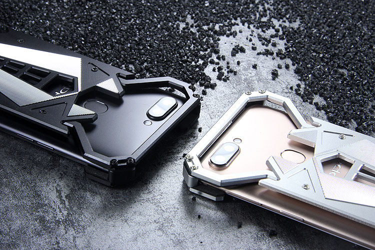 S.CENG Spider-Man Shockproof Aerospace Aluminum Metal Shell Case Cover for OPPO R11s