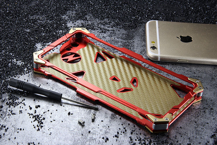 SIMON THOR Ⅱ Aviation Aluminum Alloy Shockproof Armor Metal Case Cover for Apple iPhone 6S/6 & iPhone 6S Plus/6 Plus