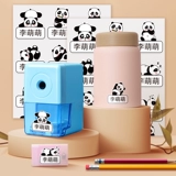 Детская водонепроницаемая именная наклейка для детского сада, детские наклейки, панда, делается под заказ