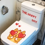 Туалет, креативные наклейки, мультяшная милая водонепроницаемая наклейка