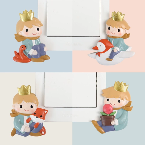 Переключатель, защитный чехол на стену, ювелирное украшение для гостиной, настенное бра, наклейка, в американском стиле