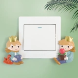 Переключатель, защитный чехол на стену, ювелирное украшение для гостиной, настенное бра, наклейка, в американском стиле