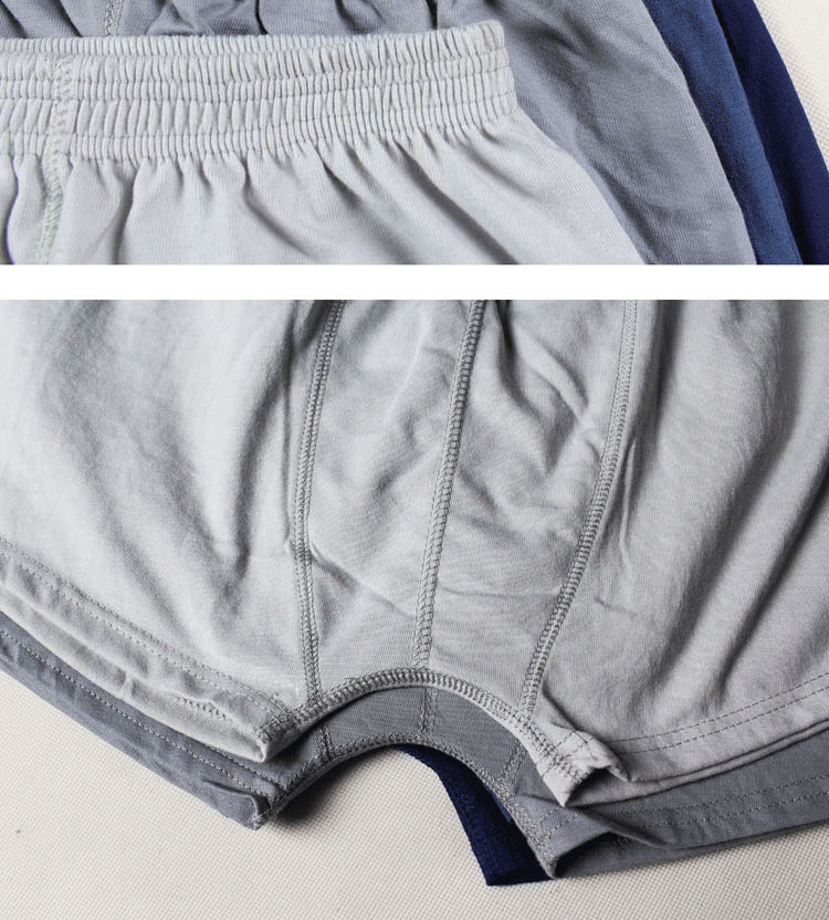 Thêm phân bón để tăng quần lót boxer nam Quần lót cotton cao trung niên Quần boxer nam quần lót ck