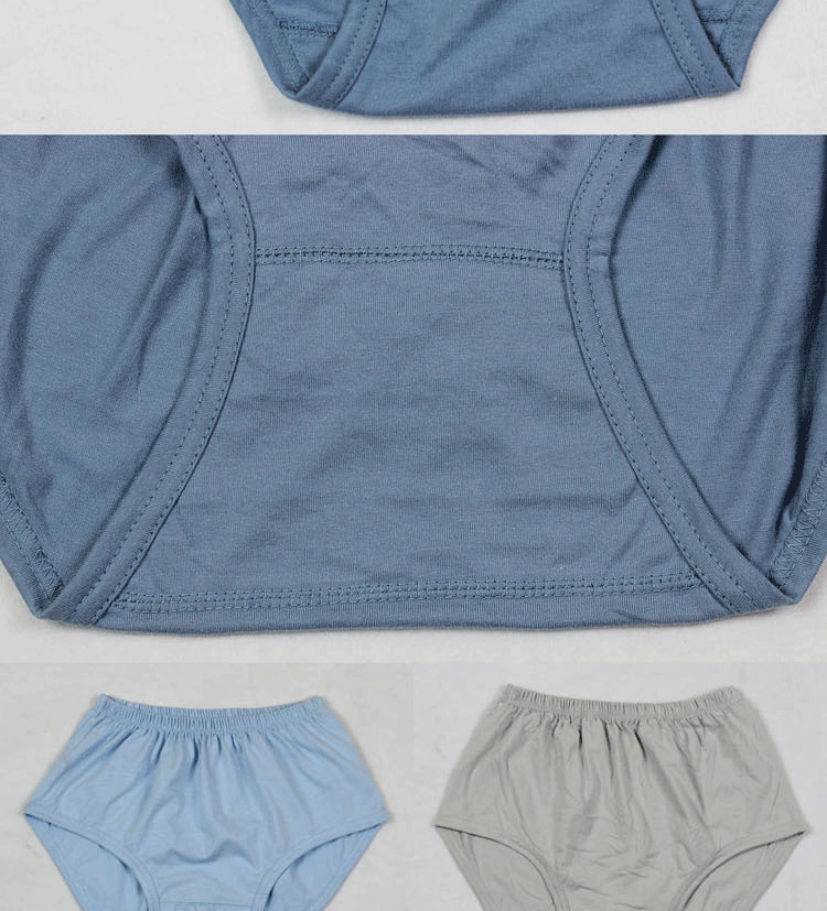 Cotton trung niên nam đồ lót tam giác, phân bón, eo cao, đồ lót nam lỏng lẻo, đồ lót cotton cha quan sip