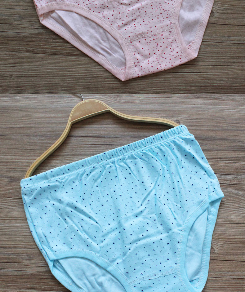Đồ lót nữ tam giác và trung niên cotton cũ cộng với phân bón để tăng eo cao cửa hàng đồ lót