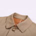 KALTENDIN Caldenton Pure Color đơn giản thời trang nam Coat Breathable Casual áo gió Man 