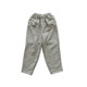 Qiji spring and autumn new children's clothing children's linen casual trousers boys and girls artistic style trousers solid color parent-child