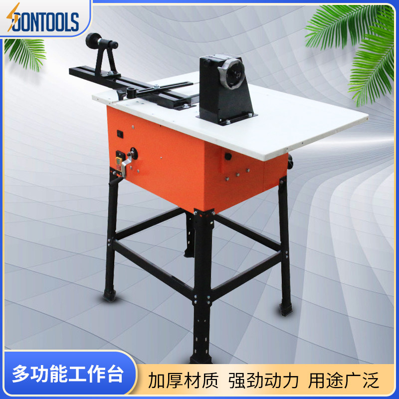 Multifunctional woodworking table, push table saw, convenient push table saw, Workbench, precision small operating table