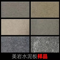 Water Slab Beauty Rock Board Wood Silk Plate Clear Water Concrete Retro Industrial Wind Decoration Panel Picture Book Entity Sample