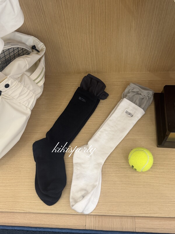 Korean Direct Mail Wilson X Grove Co-Branded Tennis Sports Towel-Soled Sports Socks Tennis Socks