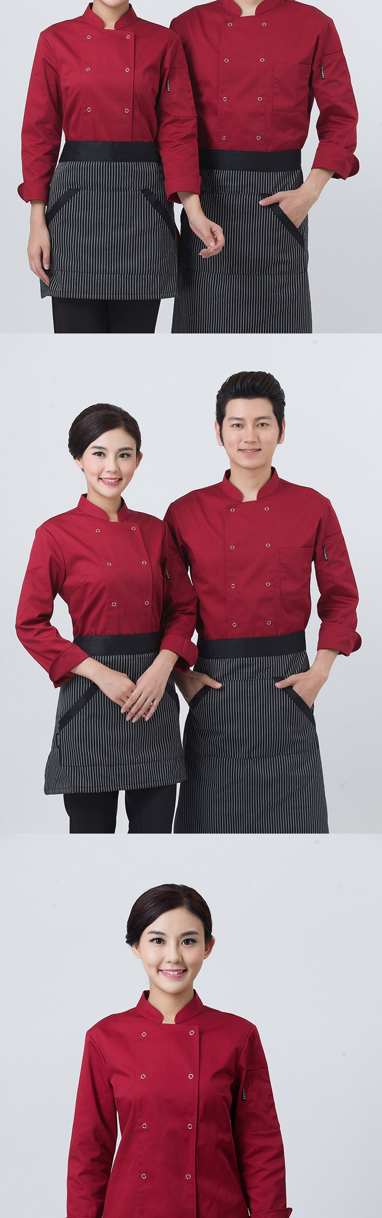 Veste chef cuisinier - Ref 1907975 Image 11