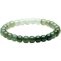 Saturday Lucky Jade Bracelet Womens Jade Hetian Qingyu Qingzhu Elegant Rhyme Bracelet Official Holiday Gift