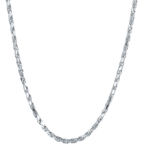Saturday Fu PT950 platinum necklace for women simple and exquisite plain chain earrings Chinese Valentines Day gift for girlfriend official
