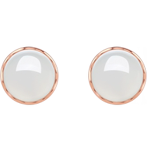 Saturday Fu Hetian Jade Earrings Gold Inlaid Jade Red 18K Gold White Jade Warm Jade Beads Ear Hook Holiday Gift