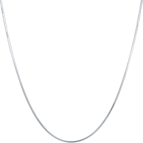 Saturday blessing platinum necklace womens pt950 platinum snake bone chain niche clavicle chain Chinese Valentines Day gift for girlfriend
