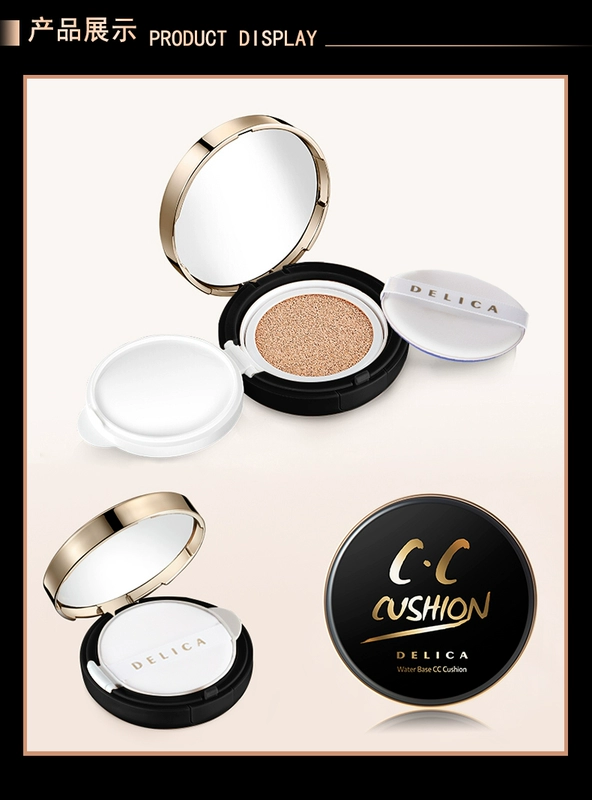 Dolika air cushion cc cream nude trang điểm che khuyết điểm dưỡng ẩm làm sáng da