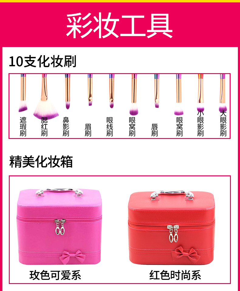 Dolly thẻ mỹ phẩm make-up thiết lập bộ đầy đủ của người mới bắt đầu sinh viên vẻ đẹp trang điểm công cụ truy cập chất lượng bảng mắt morphe