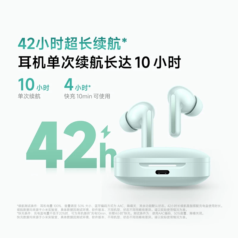 Xiaomi Headphones Redmi Buds6 Bluetooth Wireless Headphones 49dB Noise Reduction Experience 42h Long Battery Dual Device Connection