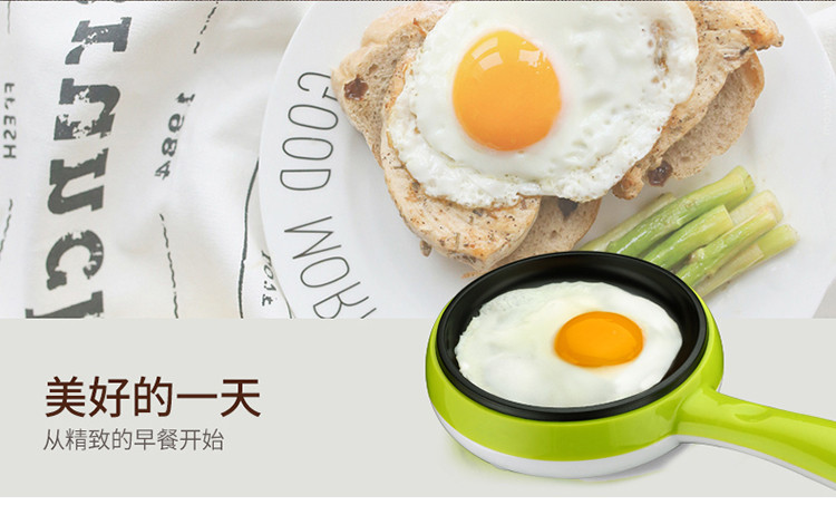 nồi hấp 2 tầng bằng điện Đa chức năng gia dụng thép không gỉ tự động tắt trứng nồi trứng đôi hấp trứng - Nồi trứng máy hấp mini
