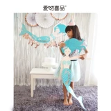 Детское вечернее платье, воздушный шар, штора, русалка