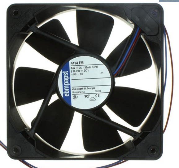 ebm papst 4414 FM 12025 24v 3 2w 12cm frequency converter cooling fan