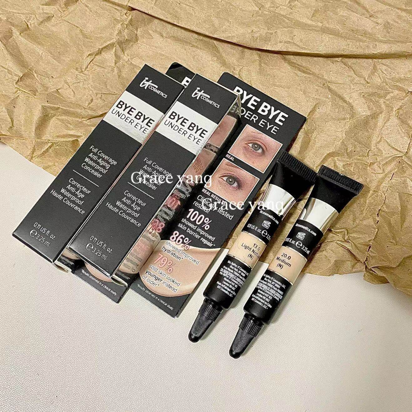 Spot new version IT COSMETICS eye cover cream Mini fit 3 25ML trial bag 1 5ml