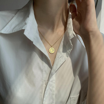 Light luxury niche design sense long wild spring outing necklace choker 2021 new female gentle