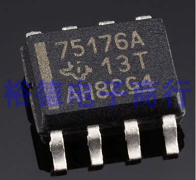 SN75176BDR SN75176BD 丝印75176B 差动总线收发器 SOP8 国产