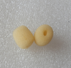 Shul wearing microphone windproof cotton cover ear wheat microphone cotton complexion small sponge