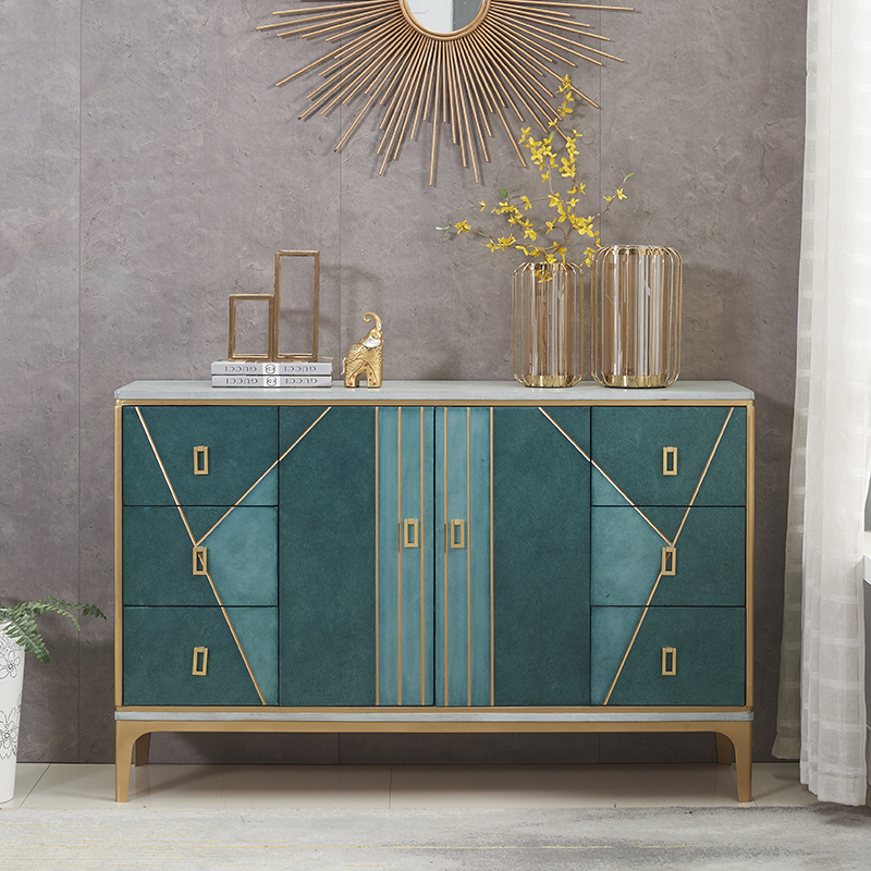 American porch cabinet solid wood shoe cabinet entry door hall cabinet living room decoration cabinet dining cabinet bedroom storage cabinet partition cabinet