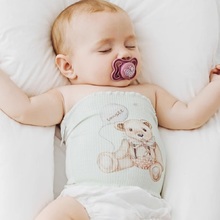 嫚熙婴儿纯棉肚围四季款2条