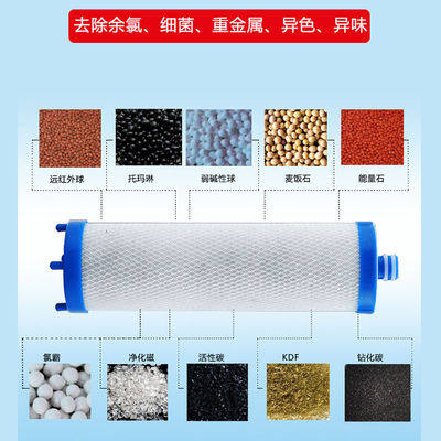 Mother and son machine nine-stage multi-functional composite core ultrafiltration membrane set of filter element