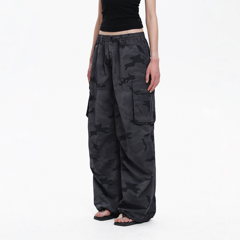 【New Summer Product】Masonprince* Film-Level Camouflage Lightweight Workwear Holiday Parachute Pants 【New Summer Product】Masonprince* Film-Level Camouflage Lightweight Workwear Holiday Parachute Pants