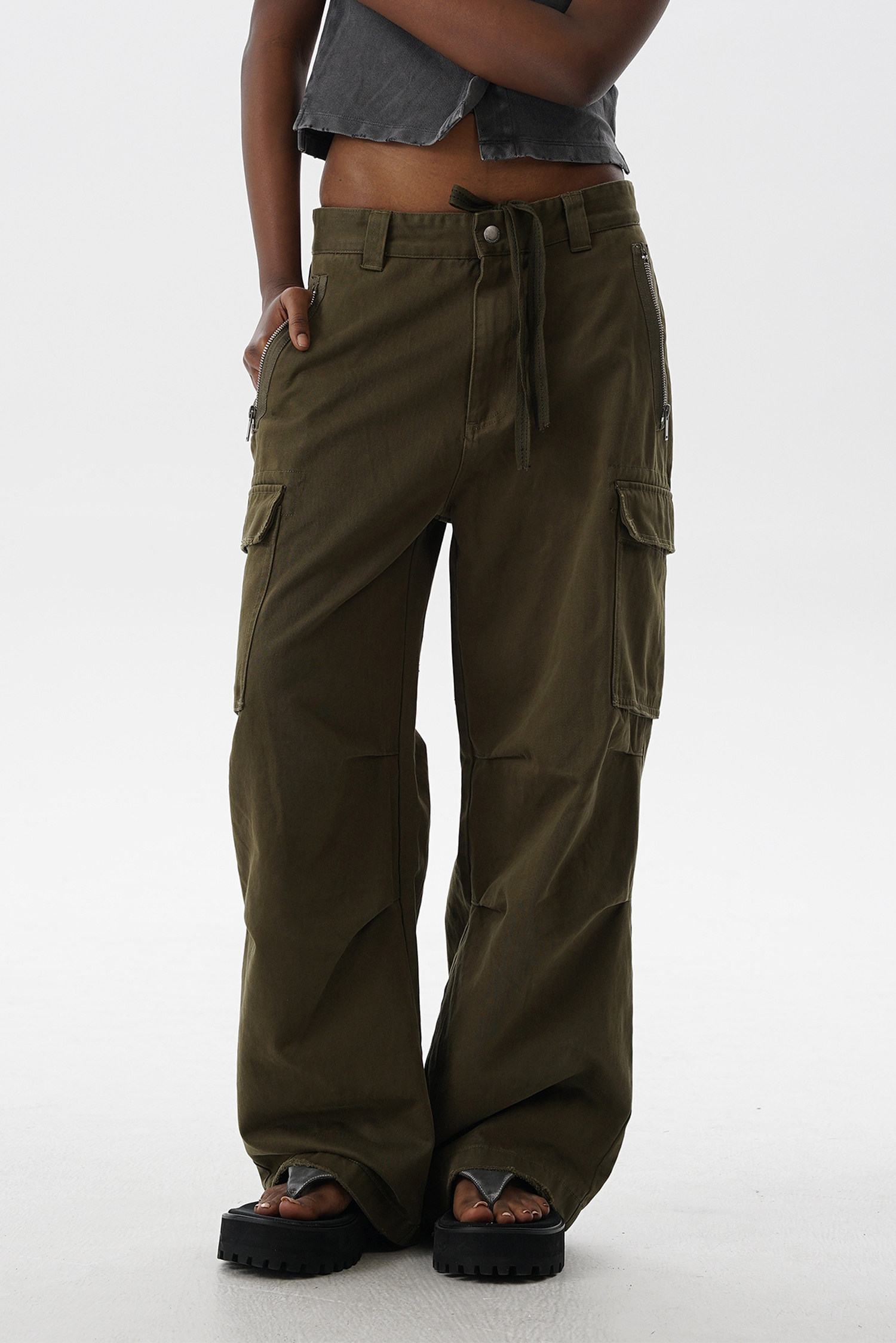 MASONPRINCE] Military Cargo Pants - 올드런드리 OLDLAUNDRY
