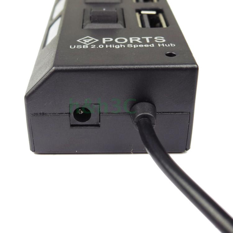 Nguồn điện 10 với máy tính xách tay vận chuyển USB HUB USB hub USB 1 phút nở 4 - USB Aaccessories đèn led usb siêu sáng
