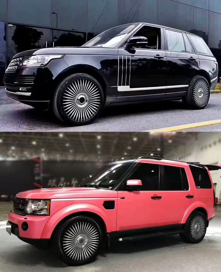 Hệ thống treo thay đổi bánh xe màu đỏ cho Land Rover Range Rover Audi Mercedes Tucson 17/18/19 inch BMW 	mâm xe ô tô chính hãng