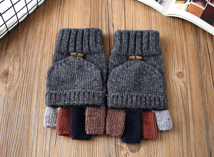 Gants pour homme en Laine Cachemire - Ref 2781241 Image 13
