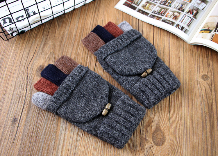 Gants pour homme en Laine Cachemire - Ref 2781241 Image 18