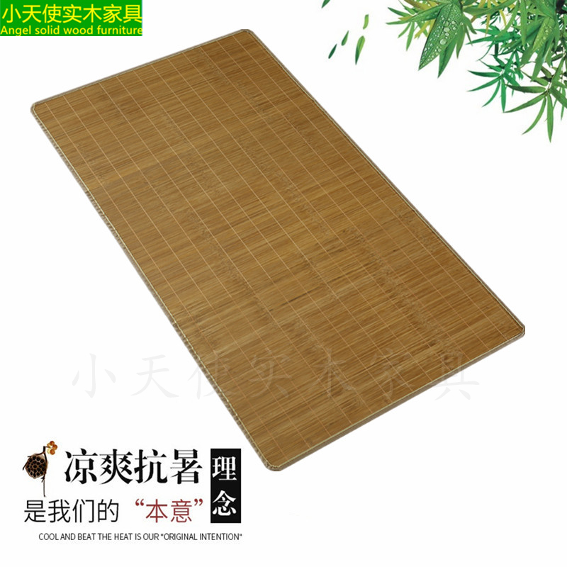 Little Angel Solid Wood Furniture Children's Special Mat Bed Skirt Double-sided Ice Silk Mat Bamboo Mat Folding Soft Mat Customized