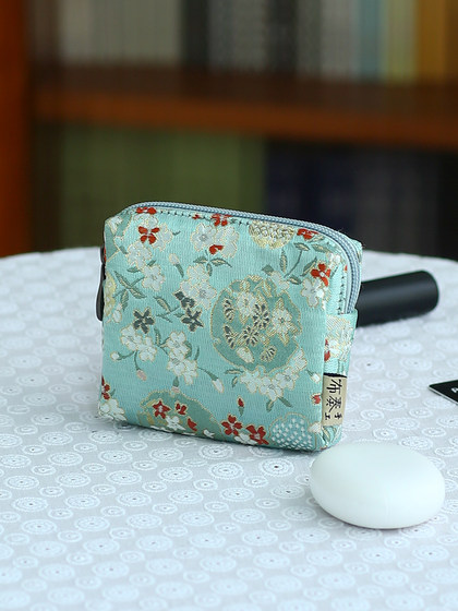 布奏迷你小钱包零钱包女便携布钱包银行卡包证件收纳包驾驶证卡片