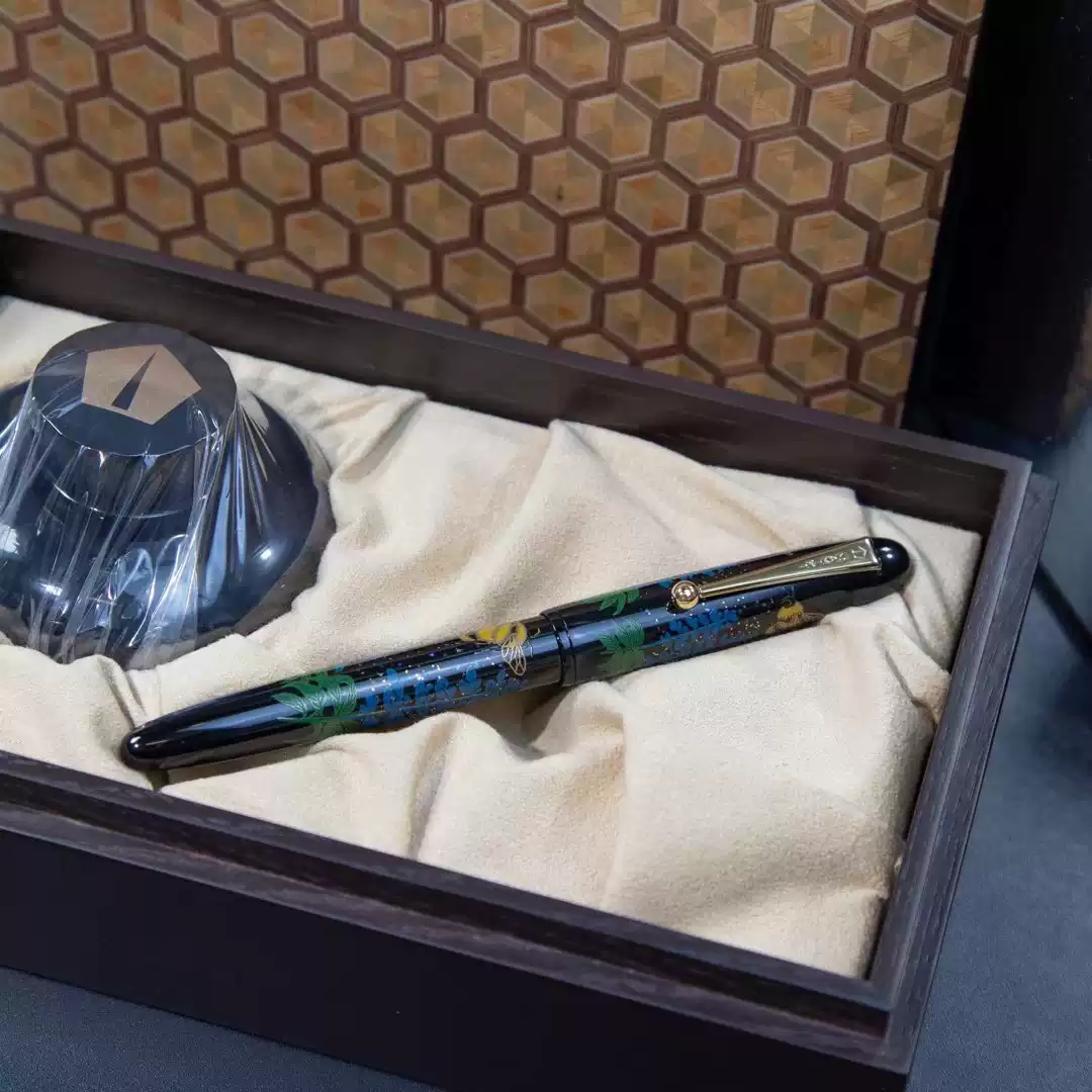 泉筆Namiki並木10號鋼筆2024年限定丸花蜂限量300 18K尖國內現貨
