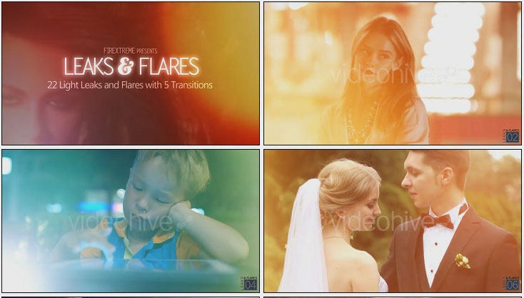 27组婚礼MV微电影制作光晕炫光前景遮罩调色pr EDIUS转场视频素材