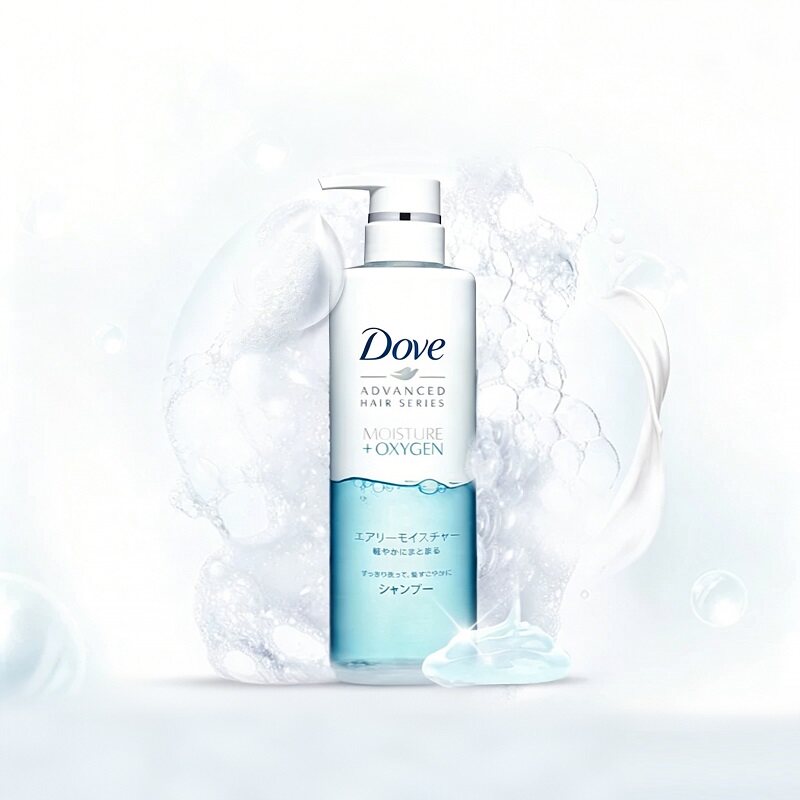 【618抢先购】Dove多芬空气感洗发水女控油丰盈蓬松无硅油洗发露