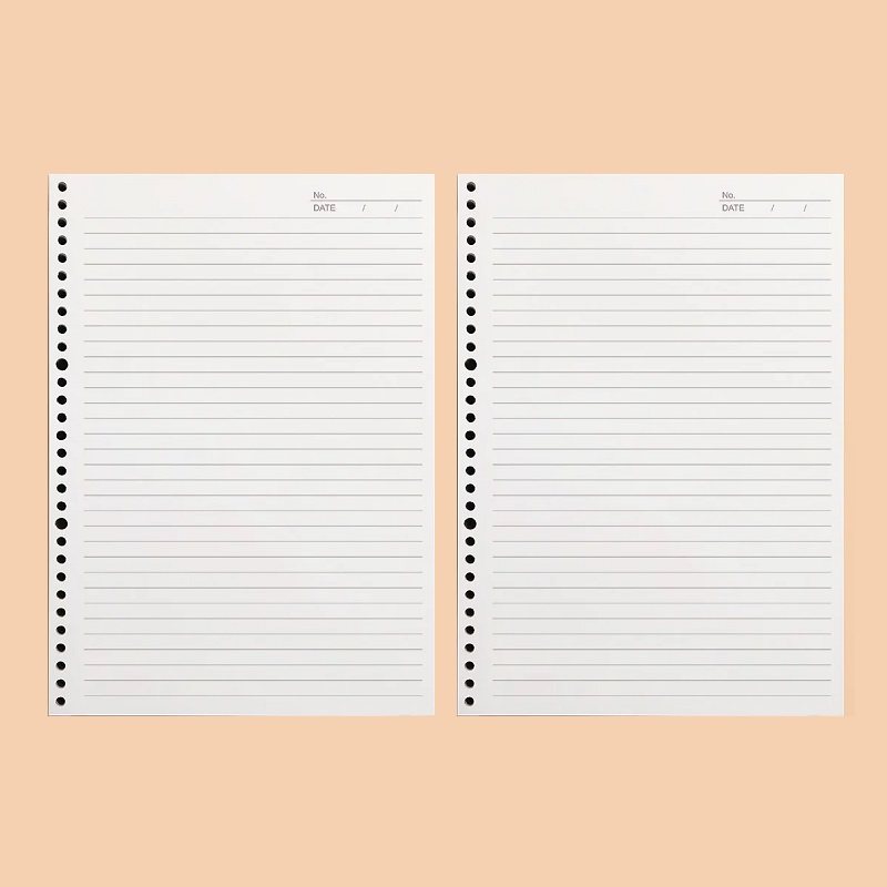 天降到手2.64元！A5笔记本替芯2本