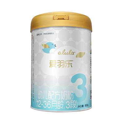 alula爱羽乐3段900g婴幼儿牛奶粉