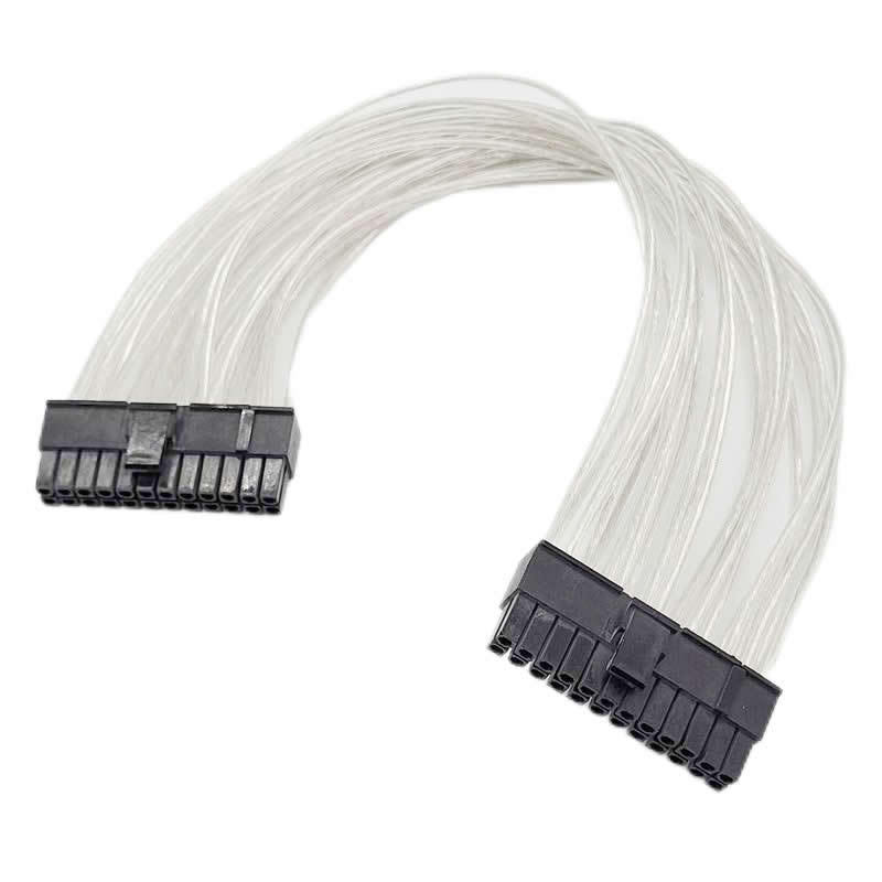 Host Power Supply 24P Extension Cable Tinned Copper 24Pin Chassis Atx Power Cable 24-Pin Extension Cable 24-Pin Host Power Supply 24P Extension Cable Tinned Copper 24Pin Chassis Atx Power Cable 24-Pin Extension Cable 24-Pin