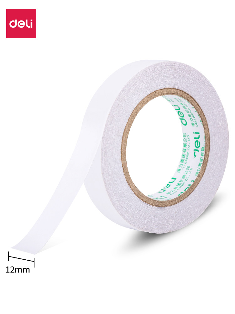 Right-hand double-sided adhesive high viscosity powerful fixing 12mm double-sided adhesive without scar thickened transparent sponge glue easy to tear